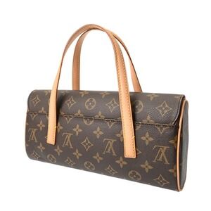 Louis Vuitton Brown Canvas Sonatine Monogram Handbag